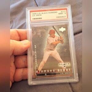 1998 U.D. Black Diamond J.D. Drew Baseball Card